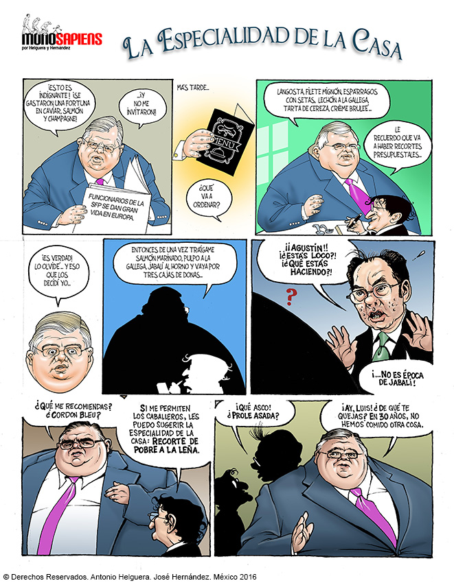 La especialidad de la casa. Domingo 28 de febrero de 2016.